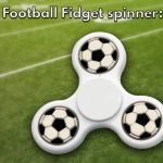 Football Fidget Spinner