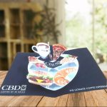 POPUP MENU CARD – RESTAURANT OPENING ANNOUNCEMENT